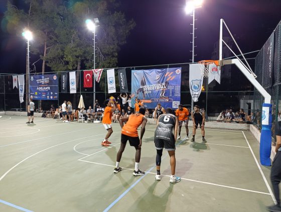 Akdeniz Spor Birliği Streetball Turnuvası tamamlandı