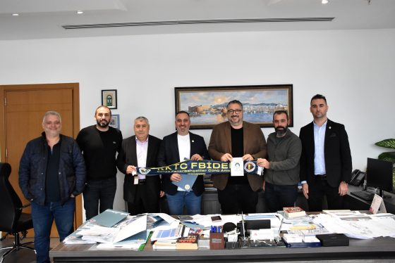 KKTC Fenerbahçeli İş İnsanları Derneği’nden, Başkan Murat Şenkul’a ziyaret